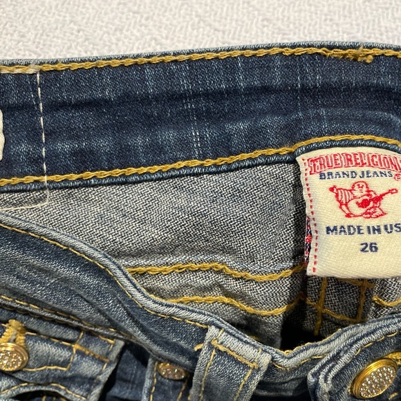 True Religion Swarovski Becky Boot Cut Jeans - Picture 7 of 9